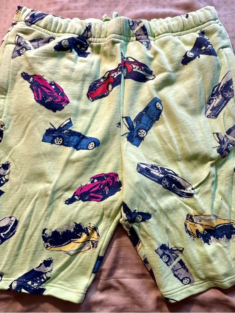 Billionaire Boys Club Car Clash Shorts Featuring An All-over Graphic Shorts. XL